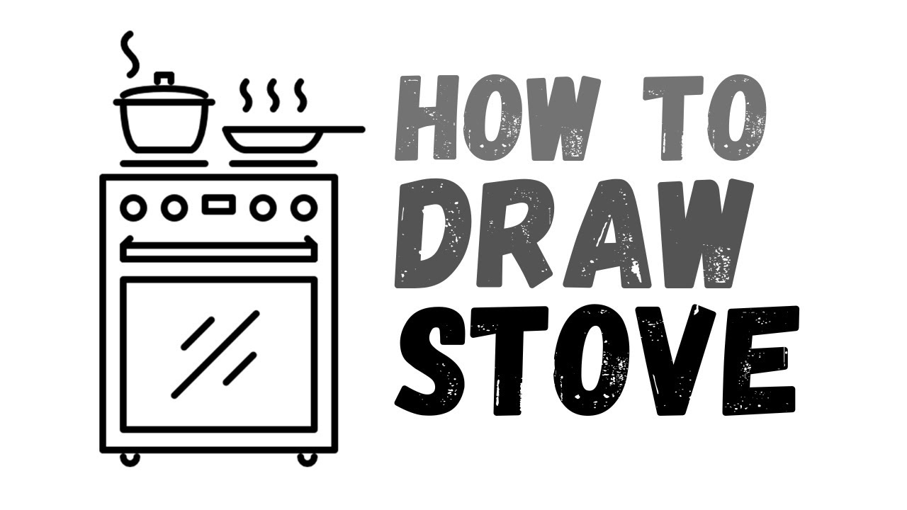 Draw Local Stove How to Draw a Stove #drawing #stove #howtodraw - YouTube