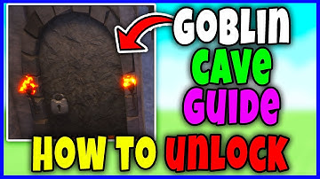 How to UNLOCK GOBLIN CAVE in THE FORGE - QUEST to SECRET LOCATION Roblox