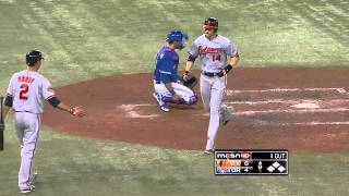 2012/04/14 Reimold's go-ahead two-run shot
