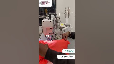 Direct Drive Flat LockMachine for Binding Operation | DY 500D HD