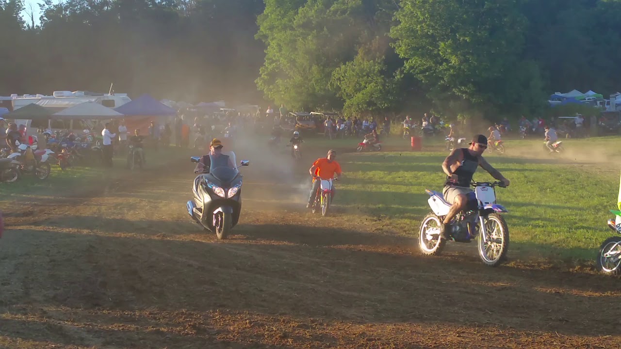 Mid Ohio pit bike practice YouTube