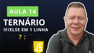 ECONOMIZE LINHAS DE CÓDIGO! Operador Ternário em JS (IF/ELSE Simplificado)