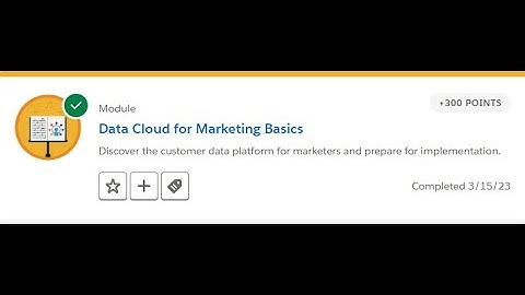 Data Cloud for Marketing Basics #96 #16_03_2023