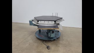 Brackett High-Speed Automated 6-Station 24in Circular Padder