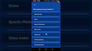 Equipment Rental app fiiltering