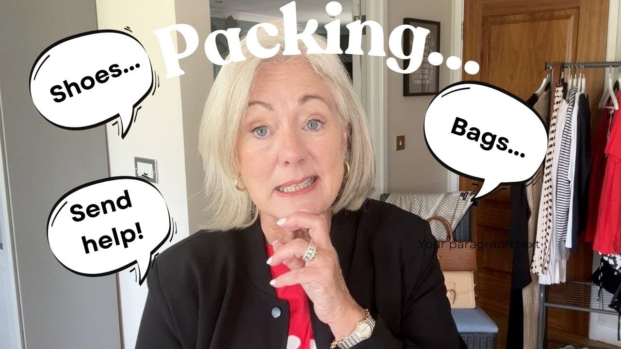 Choosing and packing for my trip to Ireland with Mum....