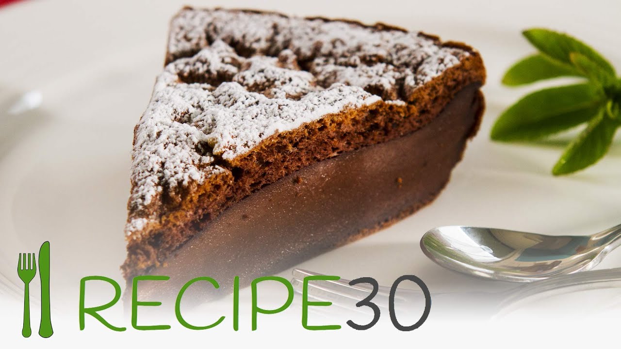 MAGIC CHOCOLATE CUSTARD CAKE - By www.recipe30.com | Recipe30