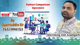 Python Comparison Operators Full Videos