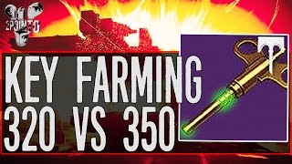 Destiny: Skeleton Key Farming – 320 vs 350 Strikes “How to Farm Skeleton Keys” Destiny Skeleton Keys