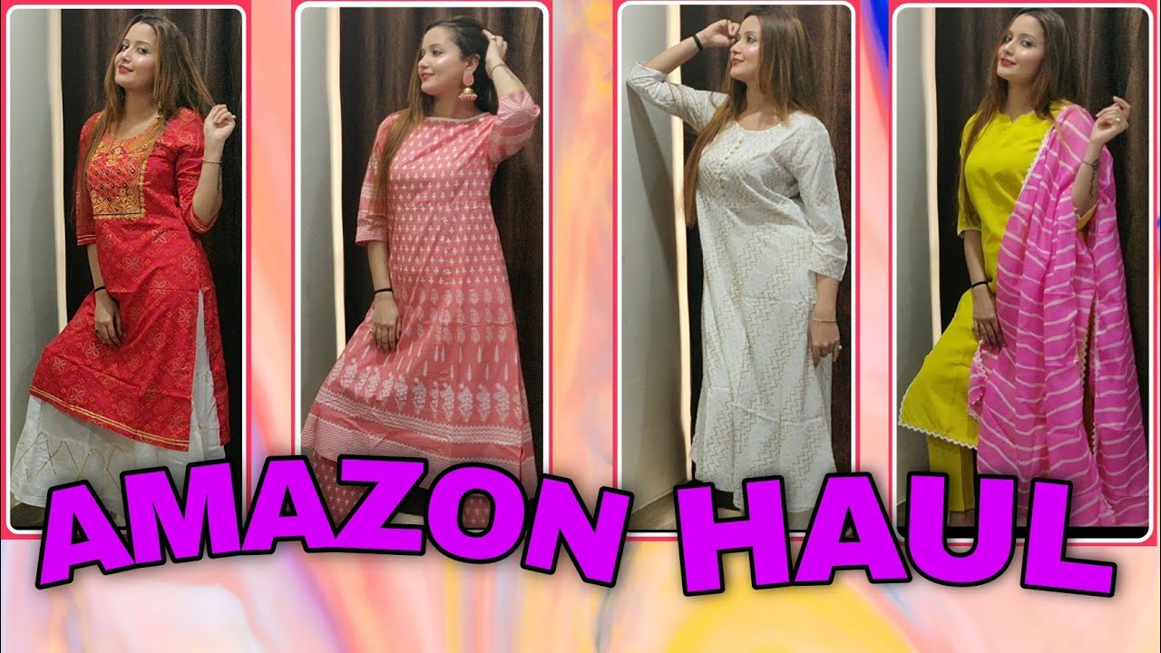 Amazon Kurta Set haul ||Sharara Kurta set/Palazzo Kurta set/Trouser kurta set