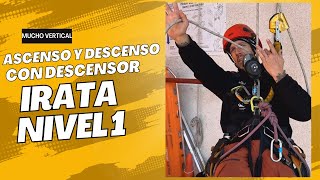 Irata Nivel 1 Ascenso Y Descenso Con Descensores Irata Level 1 Rope Access Technician