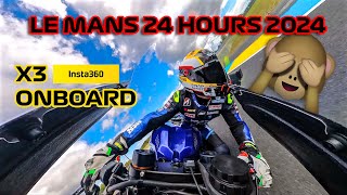 Canepa onboard at Le Mans 24h 2024 | Front view | Yamaha R1