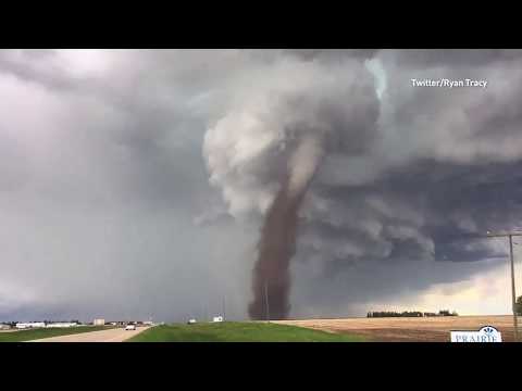 cold brew coffee Three Hills, Alberta tornado | Friday June 2, 2017 | 5 different angles