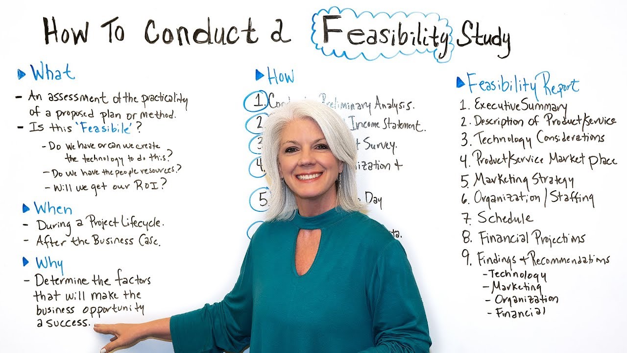 How to Conduct a Feasibility Study - Project Management Training Within Feasibility Study Template Small Business