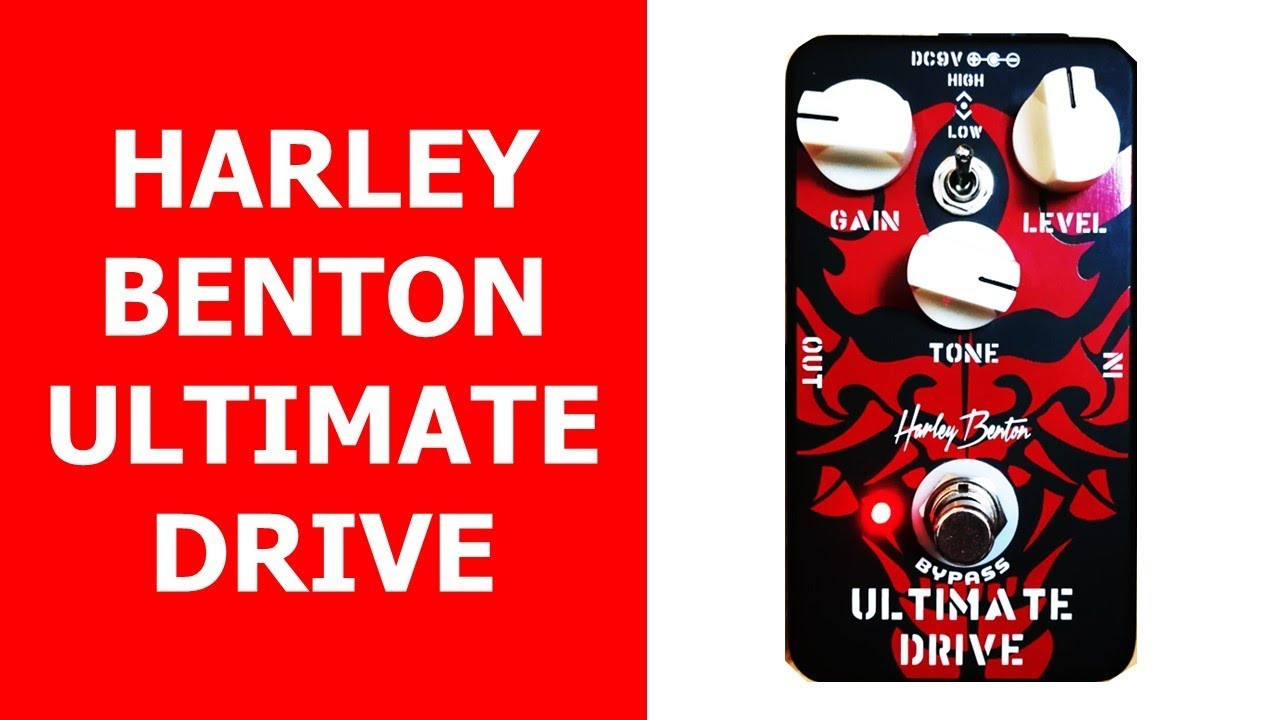 Un pedal de 30€ Harley Benton Ultimate Drive YouTube