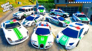 Collecting DUBAI POLICE SUPER LUXURY CARS In GTA 5..!😍