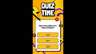 Quick Quiz: How Many Pillars of Islam?🕌|Little Muslim Minds#islamiceducation#5pillarsofislam#quiz