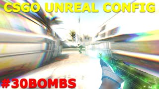 CS:GO BEST UNREAL CONFIG 🔥 500FPS 240HZ 1280x960 STRETCHED 1.3 SENSITIVITY 400DPI (settings + cfg)