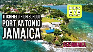 Titchfield High School in Port Antonio Portland Jamaica