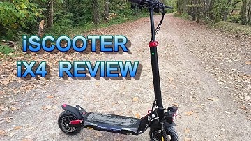 ★ iScooter iX4 E-SCOOTER REVIEW ★