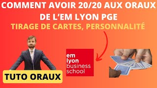 Comment avoir 20/20 aux oraux de l'Em Lyon PGE