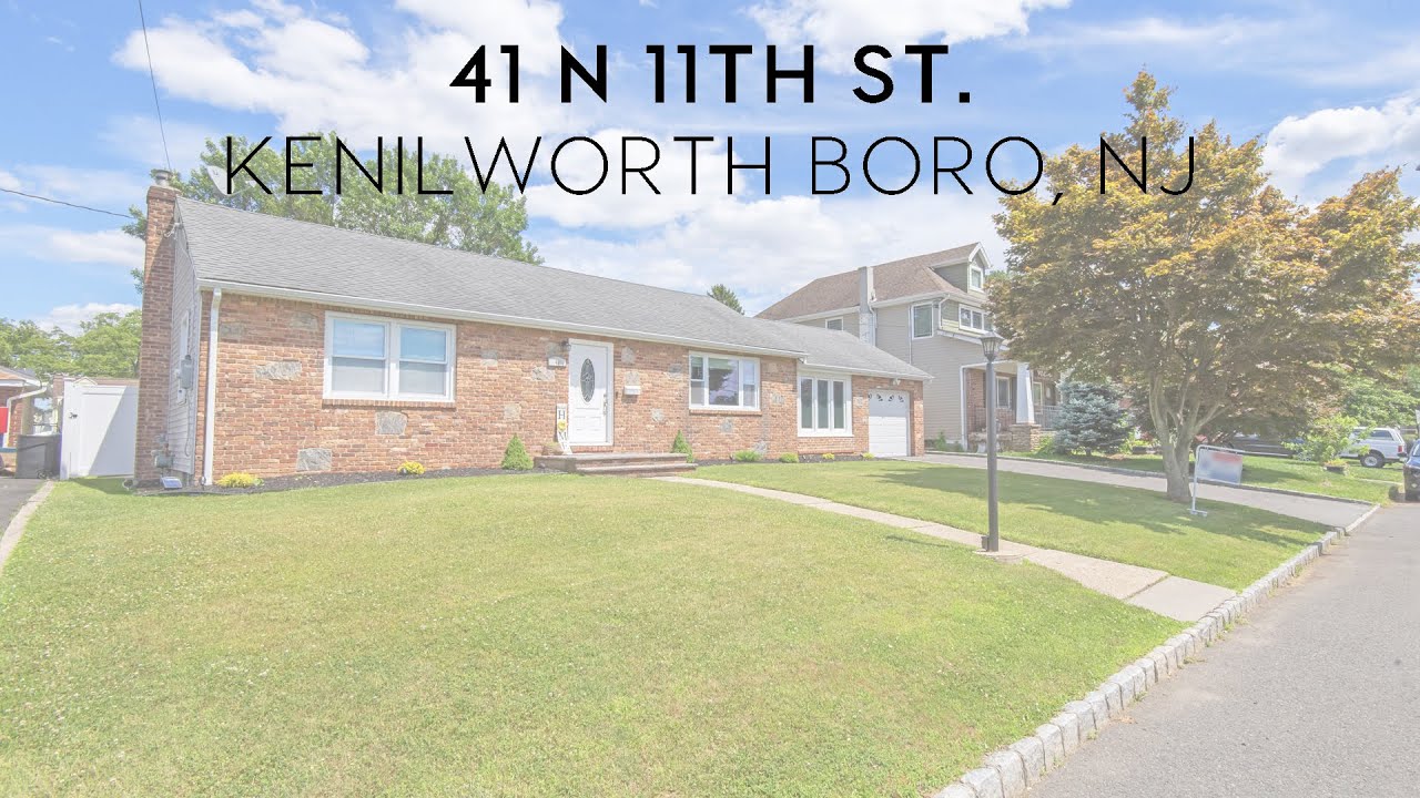 41 N 11th St. Kenilworth Boro, NJ YouTube