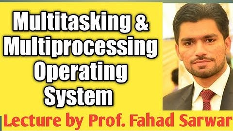 Multitasking & Multiprocessing Operating Systems | ICS part 1 chapter 7