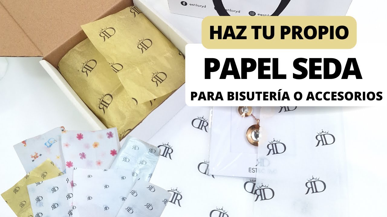 Plantillas de Papel Seda Editables en Canva