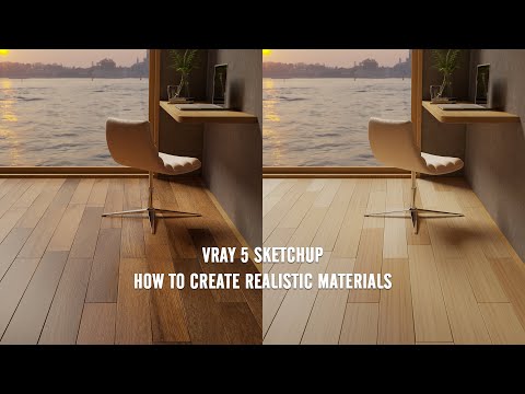 Video: Cách Tạo Vật Liệu Vray