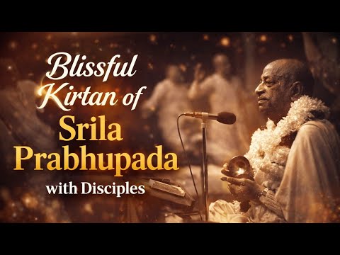 Blissful Kirtan Of Śrīla Prabhupāda With Disciples 