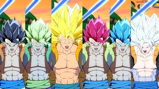 Dbfz All Gogetas Transformations And Forms Base-Ssj -Ssj3-Ssj5 -Ssj God-Blue Mods