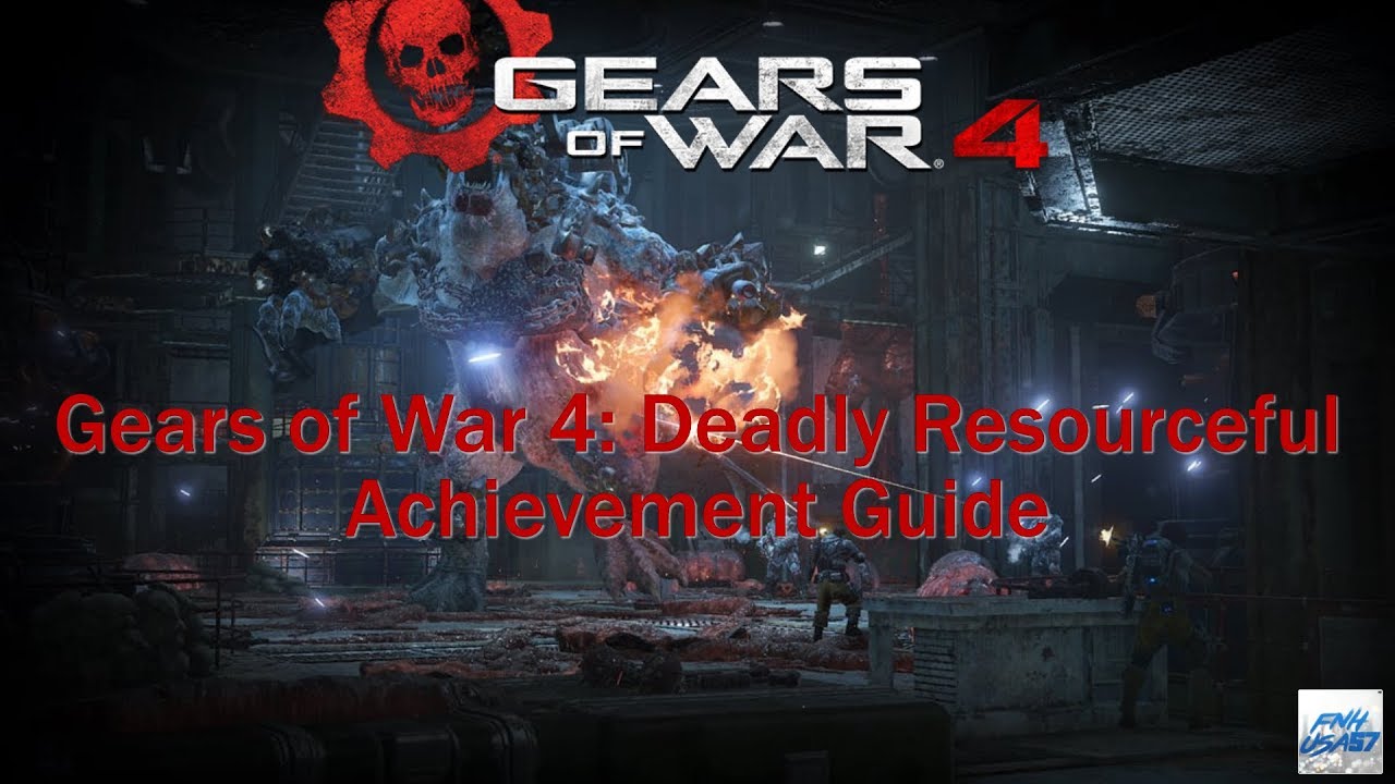Gears of War 4 Deadly Resourceful Achievement Guide YouTube