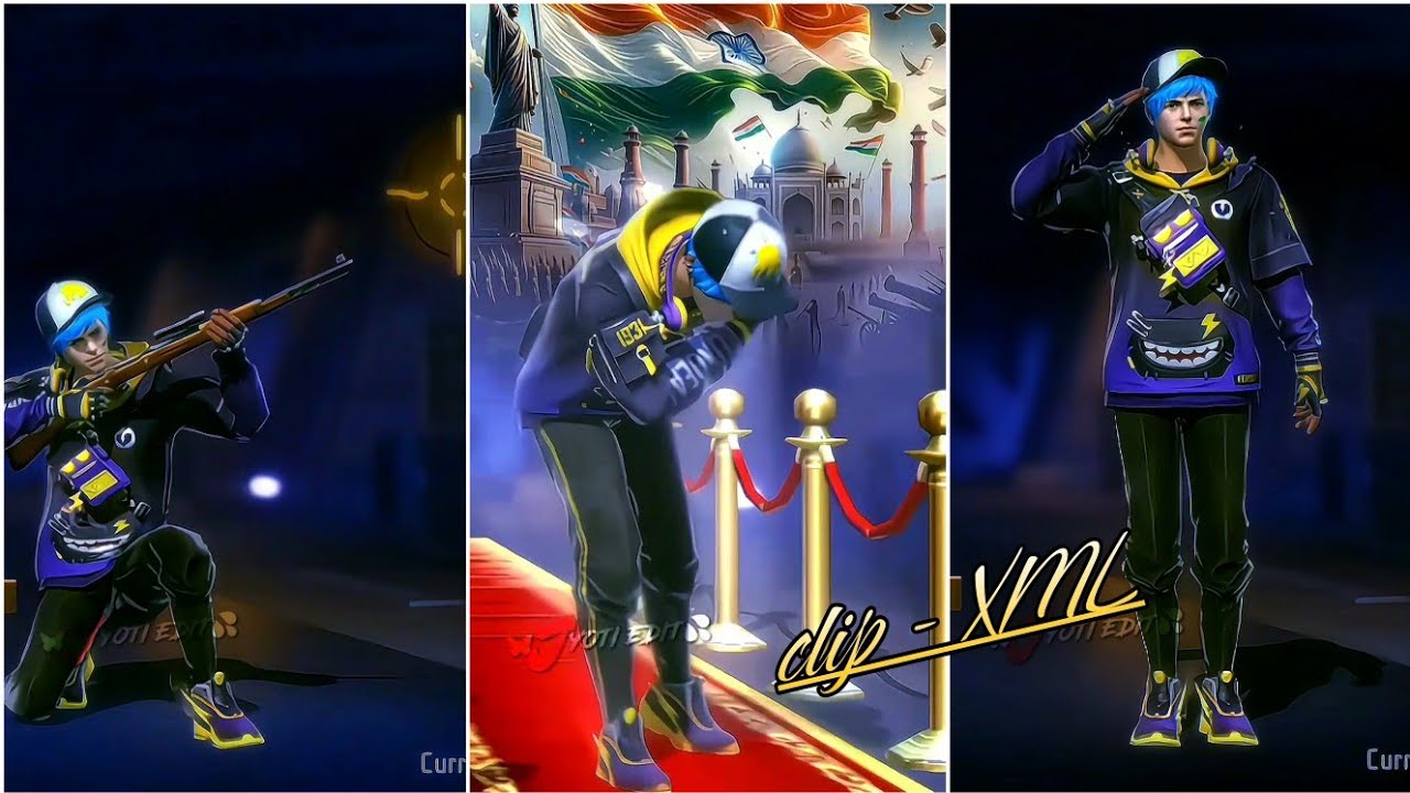 26 January🥳 || Republic Day special Free Fire Video Tutorial In Capcut🎉