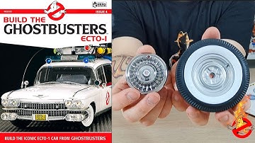 Build the Ghostbusters Ecto-1 - Issue 4 ( Front Left Wheel + Tyre )