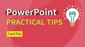 Creating a Card Flip Animation in PPT: Step-by-Step Tutorial! 🃏✨