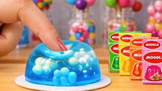 This Tiny Cloud Jelly Looks Like a Real Sky ☁️💙 | Miniature Cooking