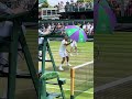 Wimbledon 2022, 07/09/22, Goran Ivanisevic shows how to play tennis in very sunny days