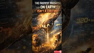 Shocking truth hunter on Earth. This Bird Hits 300 km/h 🦅 Fastest Animal Alive! #mindblown  #shorts