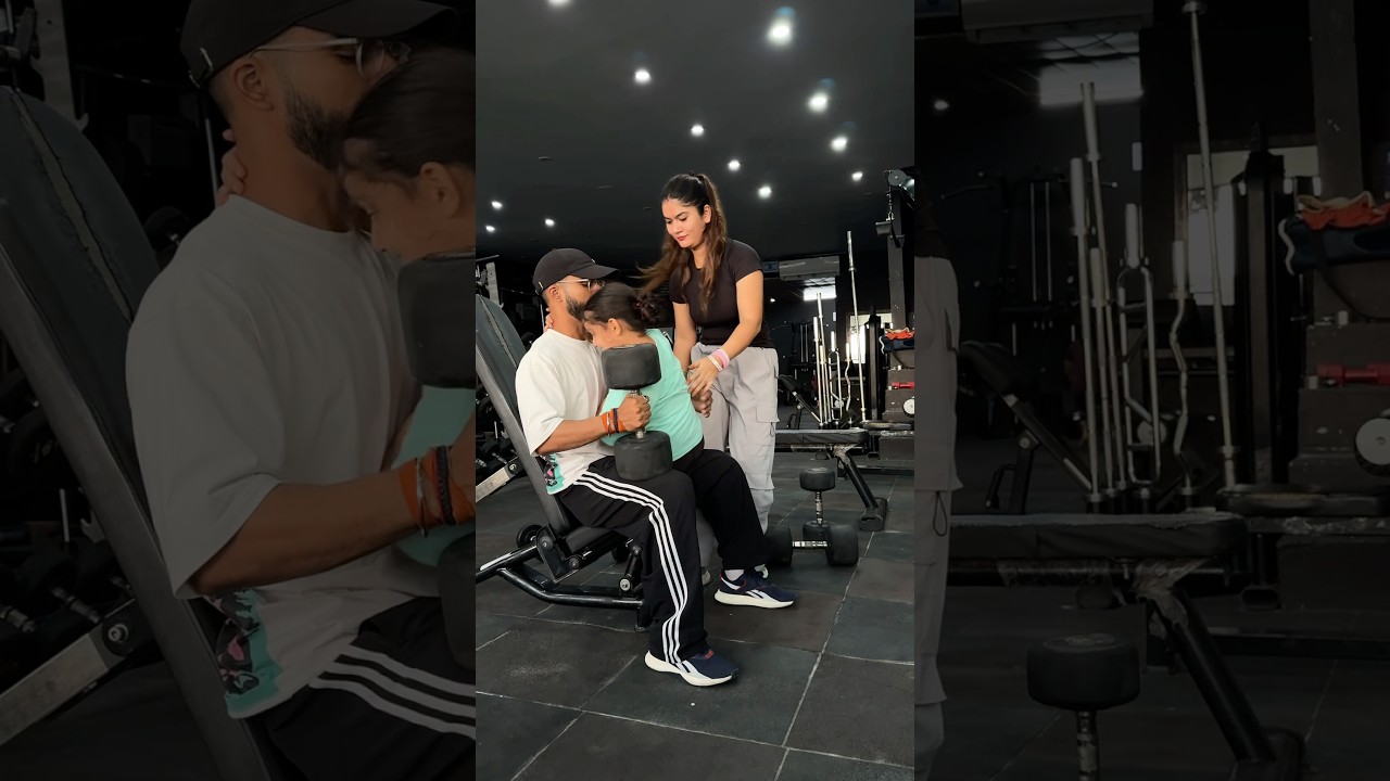 WHEN YOUR WORKOUT IS HIJACKED BY A TIMY HUMAN