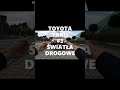 Egzamin prawo jazdy - światła drogowe Toyota Yaris, prawko, nauka jazdy Tychy PP Autoszkoła #shorts