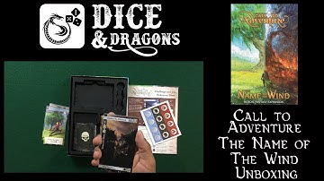Dice and Dragons - Call to Adventure Name of the Wind Unboxing