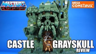 Mega Construx Castle Grayskull Playset Video Review