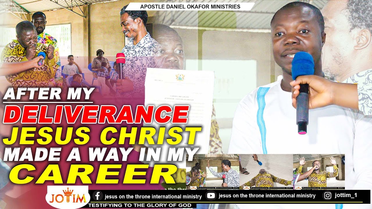 AFTER MY DELIVERANCE JESUS CHRIST MADE A WAY IN MY CAREER. (MENTORED BY