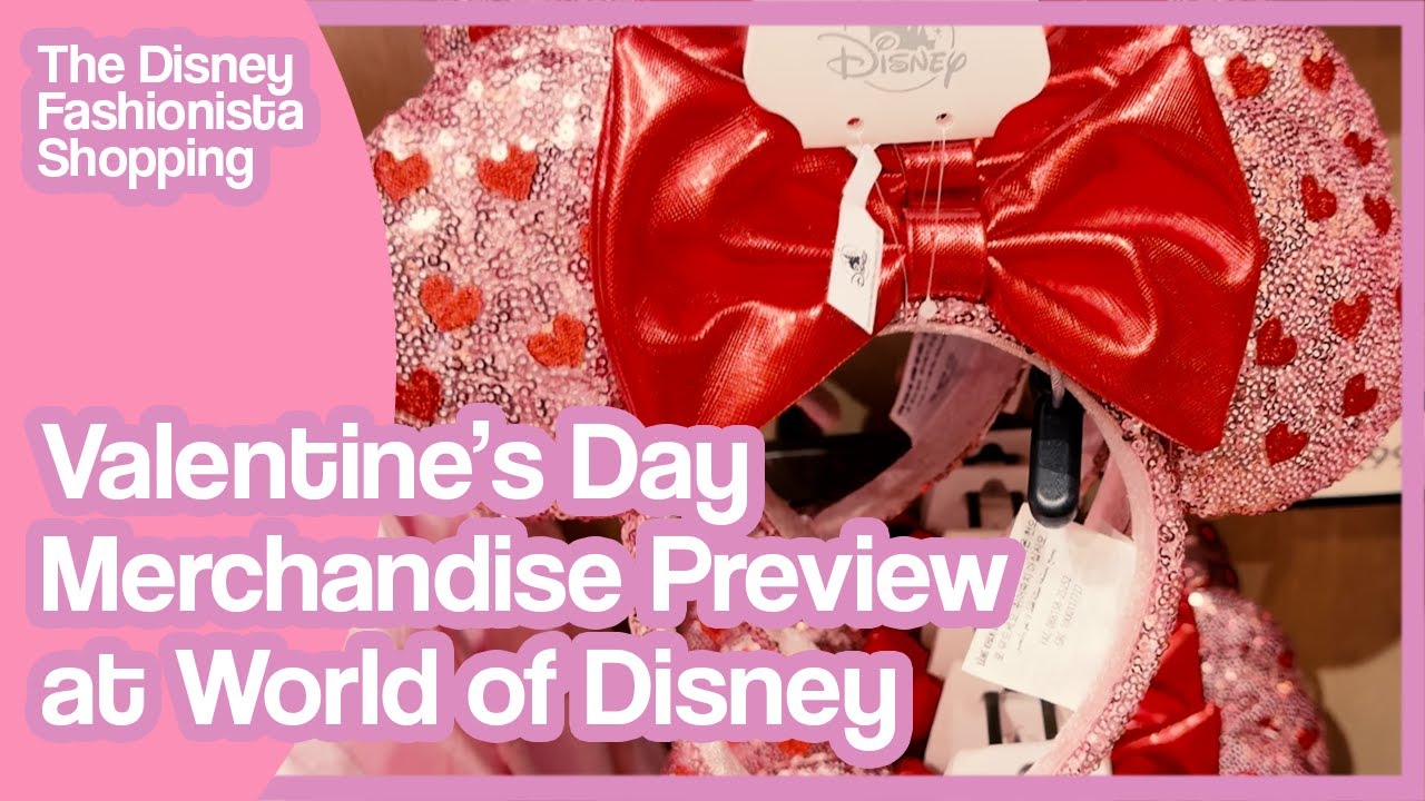Предварительный показ товаров ко Дню святого Валентина в World of Disney!