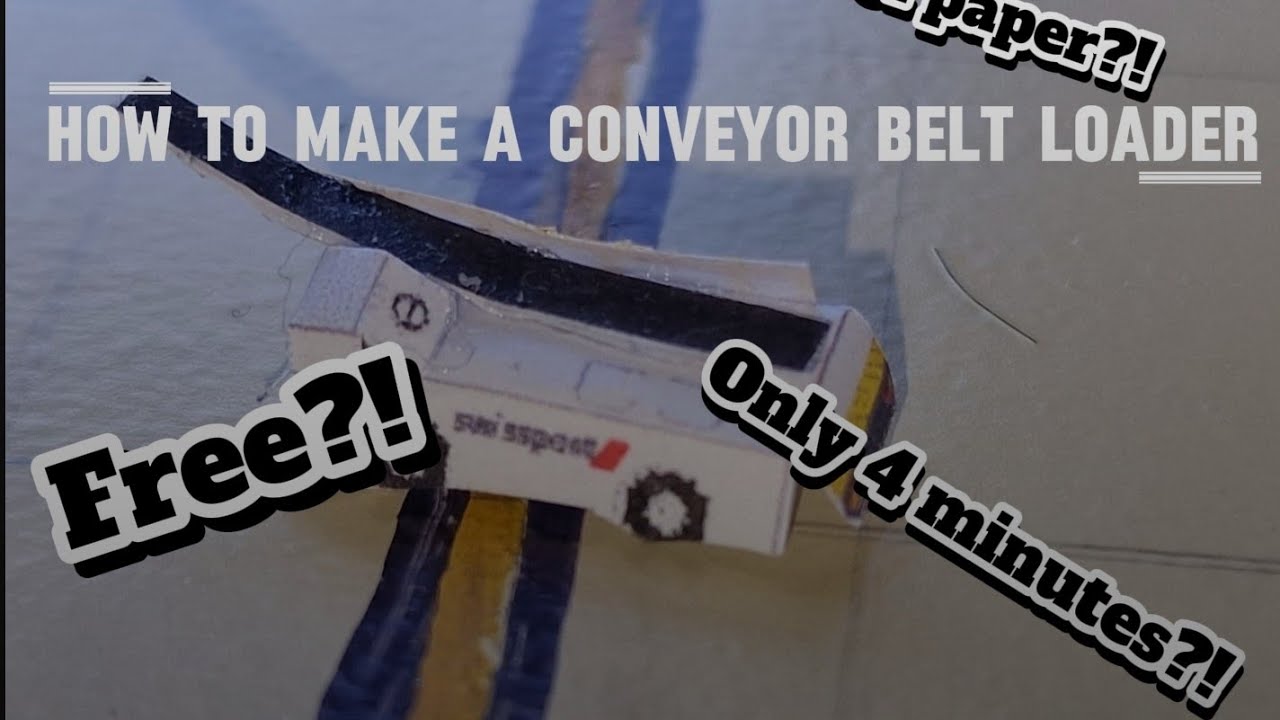 How To Make A CONVEYOR BELT Loader For FREE!