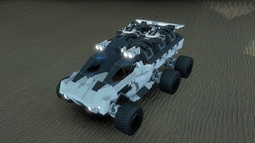 Space Engineers -  ALB MarauderXL Suspension test