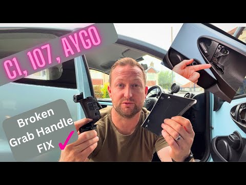 Broken Interior Door Grab Handle Fix!Citroen C1, Peugeot 107 & Toyota Aygo