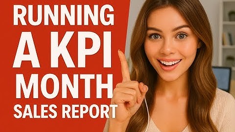 iTRUST Optical & Optometry EHR and Automated Practice Management | Running A KPI Month Sales Report