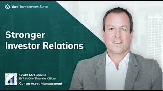 Cohen Asset Management Unlocks Instant Access to Investor Data with Yardi Investment Suite