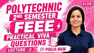 Polytechnic 2nd Semester FEEE Practical |Lecture-3| Important Viva Questions & Answers |By Pooja Mam